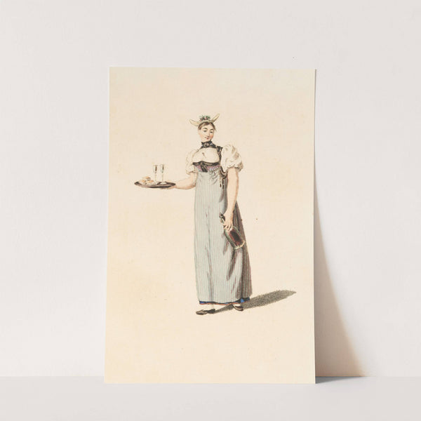 Berne. Costume des Élégantes (1809) by Franz Niklaus König