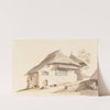Berner Bauernhaus by Johann Ludwig Aberli