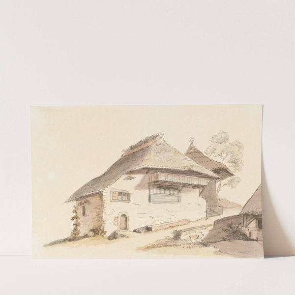 Berner Bauernhaus by Johann Ludwig Aberli