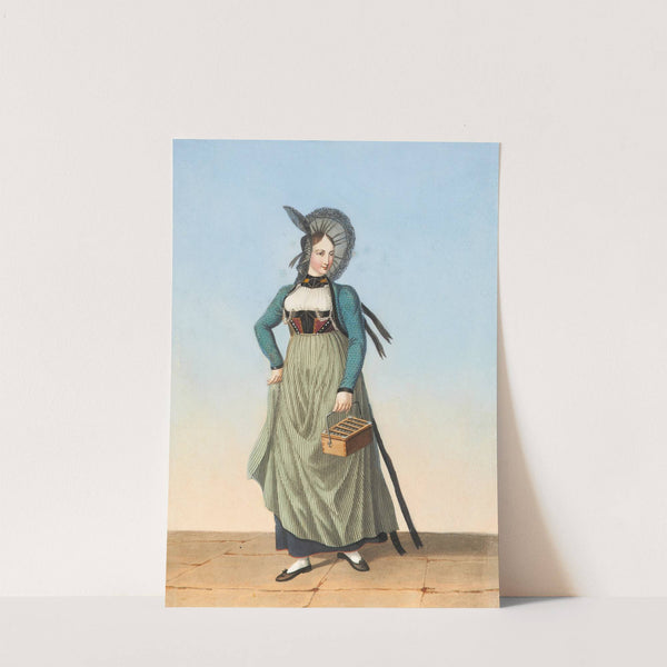 Bernoise en costume d’été by Gabriel Lory the older