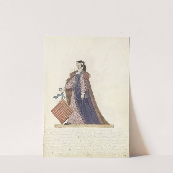 Bertha van Egmond, vrouwe van Culemborg (1590-1593) by Nicolaes de Kemp