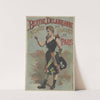 Berthe Delaurianne, cascadeuse des concerts de Paris (1890) by Affiches G. Marci