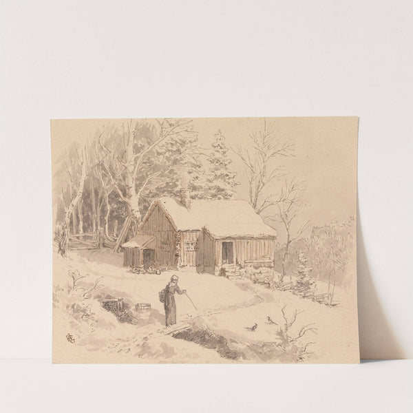 Berthe Tuppenhaug by Hans Gude