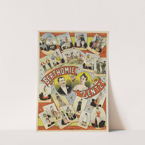 Berthomie Zentz (1880-1900) by Imp. Charles Lévy