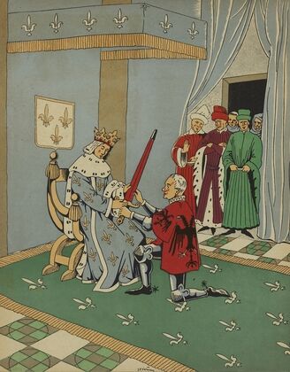 Bertrand du Guesclin le preux connétable Pl.13 (1944)