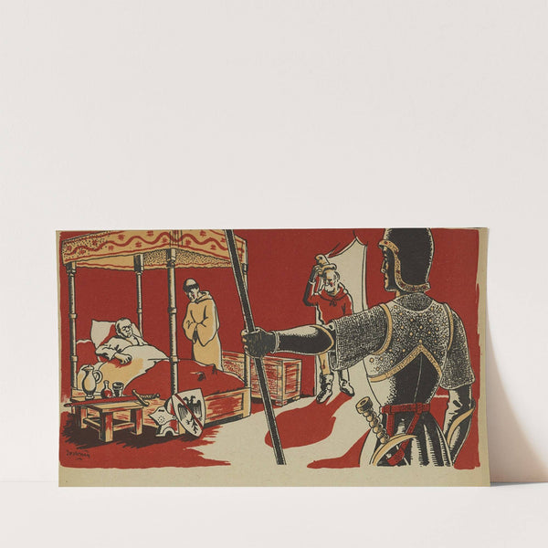 Bertrand du Guesclin le preux connétable Pl.15 (1944) by J.P Vernay