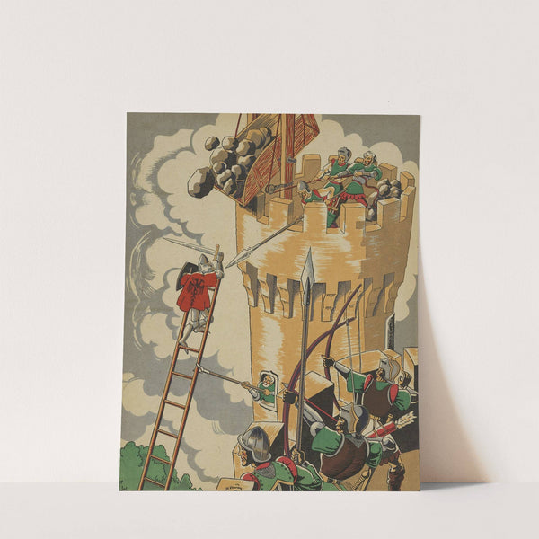 Bertrand du Guesclin le preux connétable Pl.9 (1944) by J.P Vernay