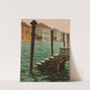 Beside Canalazzo in Venice (1933) by Jan Bohuszewicz