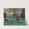 Bessy-cur-Cure, paysage au pommier by Maximilien Luce