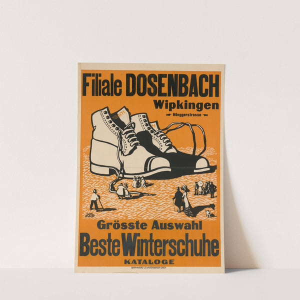 Beste Winterschuhe – Filiale Dosenbach Wipkingen (1912) by Carl Kunst
