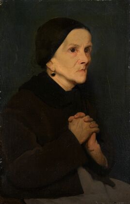 Betende Frau