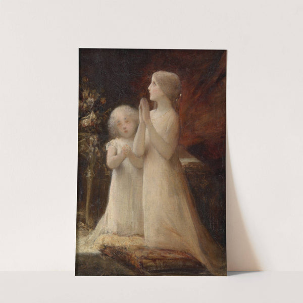 Betende Kinder by Ernst Klimt