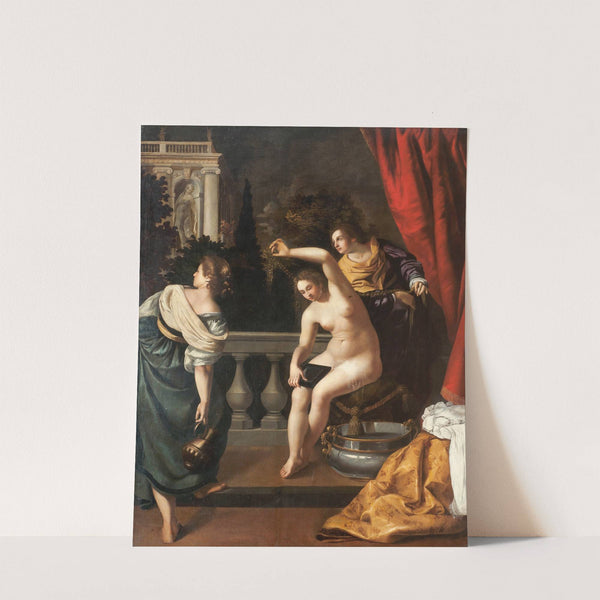 Betsabea Al Bagno by Artemisia Gentileschi