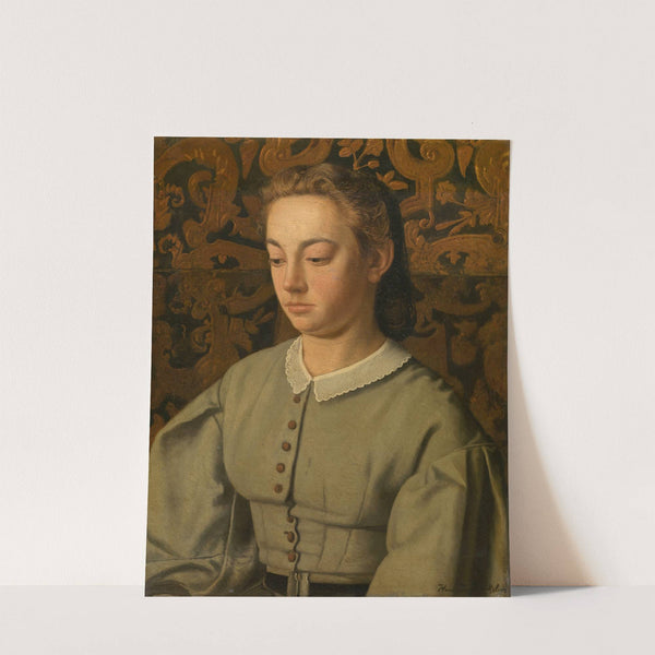 Betsy De Braekeleer, the Painter&#039;s Sister by Henri de Braekeleer
