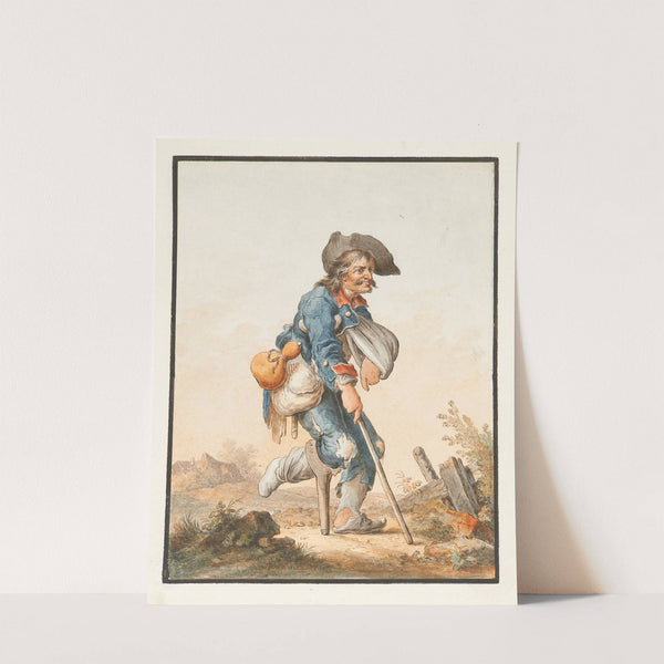 Bettler mit Holzbein (1780) by Marquard Wocher