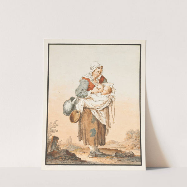 Bettlerin mit Kind (1780) by Marquard Wocher