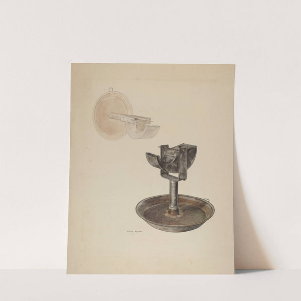 Betty Lamp by Milton Bevier