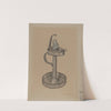 Betty Lamp and Stand by Claude Marshall