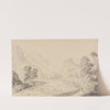 Between Brixen and Klausen &#8211; Tyrol (1840) by Sir Charles D'''Oyly