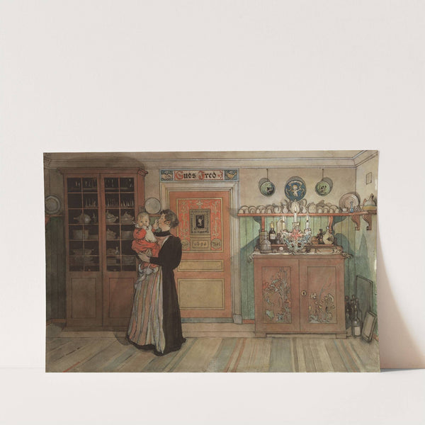 Between Christmas and New Year by Carl Larsson