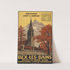 Bex-les-Bains. Vallée du Rhône Suisse – Bains salins station climatérique (1915) by Jules Courvoisier