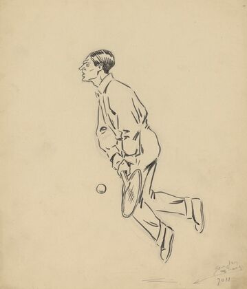 Bharpur Singh (de Karputhala), le revers à deux mains (1920-1925)