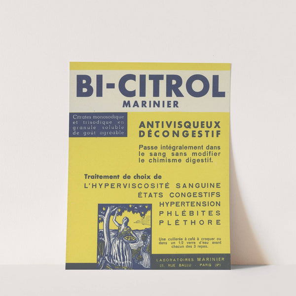 Bi-citrol Marinier (1910-1950) by Laboratoire Marinier