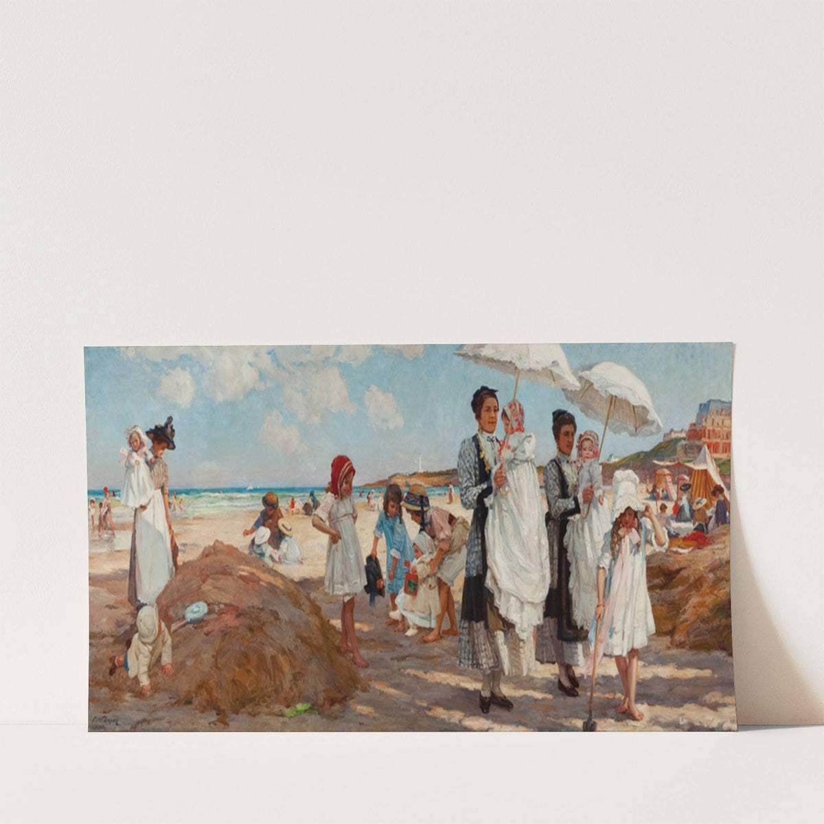 Biarritz Beach (1913) by Paul Michel Dupuy
