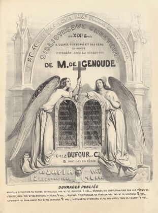 Bibliothèque chrétienne du XIXe siècle à l’usage du clergé et des gens du monde (1842)