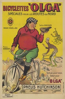 Bicyclettes Olga, spéciales pour les routes du nord (1921)