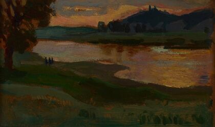 Bielany at Dusk (1905)