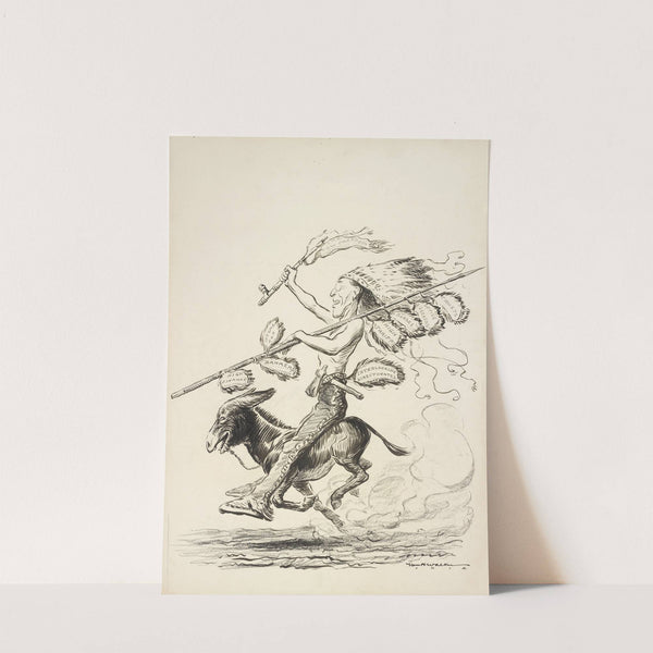 Big pale face chief (1914) by William Henry Walker