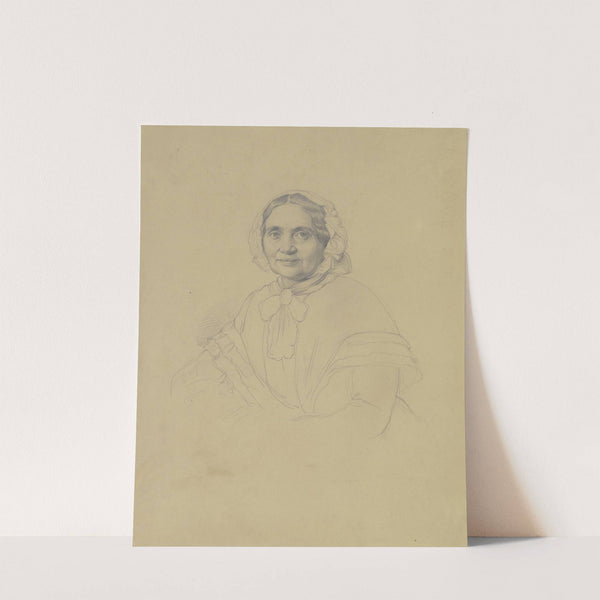 Bildnis der Jenny Rosa von Holzing, Gattin des Anatomen Friedrich Tiedemann by Philipp Winterwerb