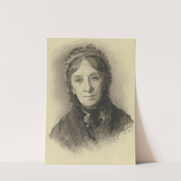 Bildnis der Mutter des Künstlers by Louis Eysen