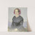 Bildnis der Schwester des Künstlers by Fritz Bamberger