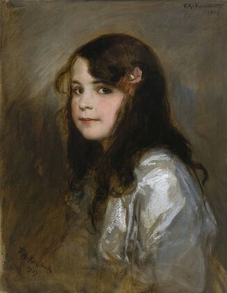 Bildnis der Tochter Hedda (1907)