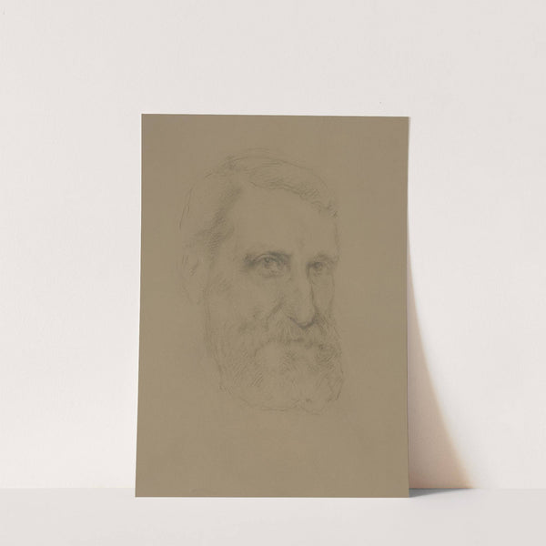 Bildnis des Advokaten, Stadtverordneten und Administrators des Städelschen Kunstinstituts Rudolph von Schweitzer by Angilbert Göbel