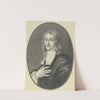 Bildnis des Bildhauers Melchior Barthel im Oval by Joachim Von Sandrart