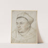 Bildnis des Dominikanerpriors Dr. Johann Faber by Hans Holbein The Elder