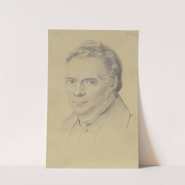 Bildnis des Frankfurter Stadtuhrmachers Johannes Hoff by Carl Hoff