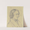 Bildnis des Georg Gottfried Gervinus by Karl Sandhaas