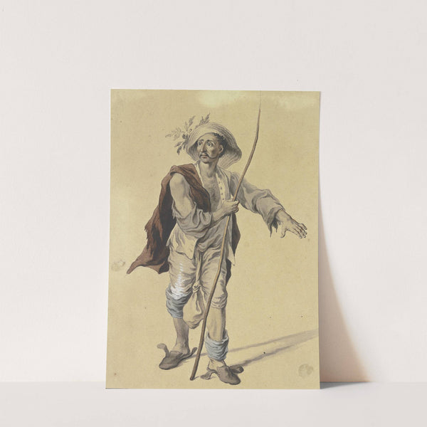 Bildnis des Goldarbeiters Adam von Memmingen (1748) by Johann Esaias Nilson