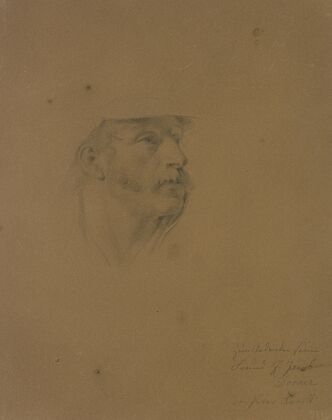 Bildnis des Johann Jakob Dorner, Freund des Künstlers