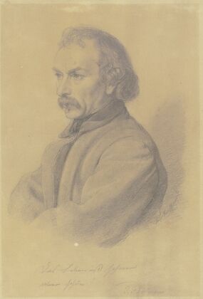 Bildnis des Künstlers Jakob Fürchtegott Dielmann