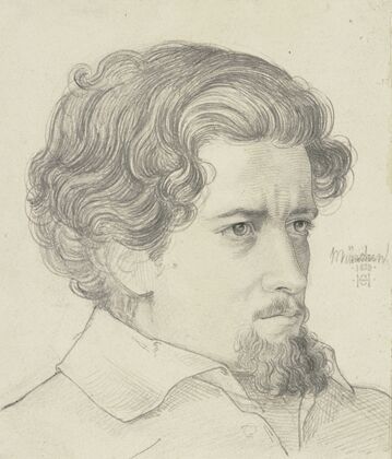 Bildnis des Kupferstechers Heinrich Merz