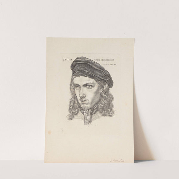 Bildnis des Malers Carl Philipp Fohr (1818) by Samuel Amsler
