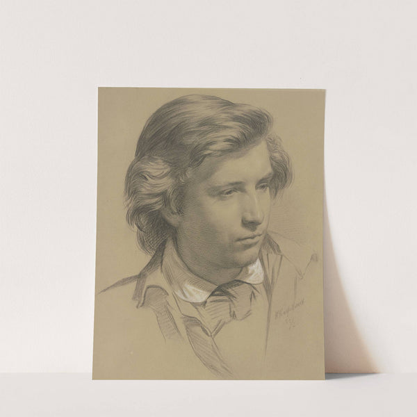 Bildnis des Malers Julius Hamel als Schüler des Städelschen Institutes by Johann Heinrich Hasselhorst