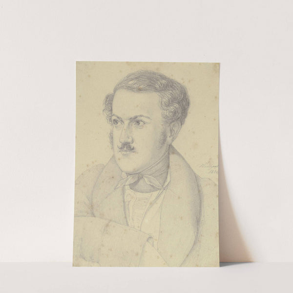 Bildnis des Schlachtenmalers Joseph Joachim von Schnitzer by Nikolaus Hoff