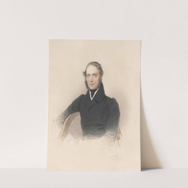 Bildnis Eduard Cuny von Pierron by Josef Kriehuber