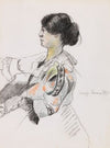 Bildnis einer jungen Dame (Charlotte Berend-Corinth im Profil) (1910)